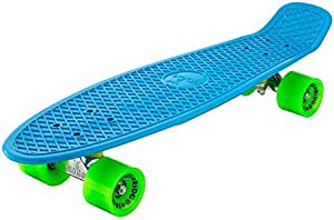 Ridge Skateboards Big Brother Retro Cruiser Skateboard 27" Board Blue