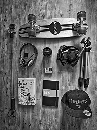 Ridge Skateboards Complete 55cm Maple Wooden Retro 22” Mini Cruiser Board