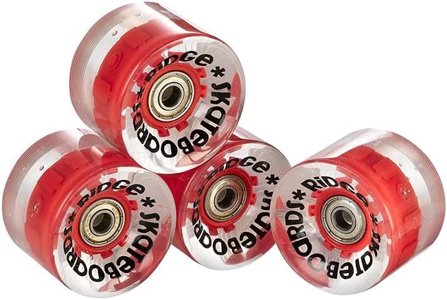 Ridge 70mm Wheels / LED Red