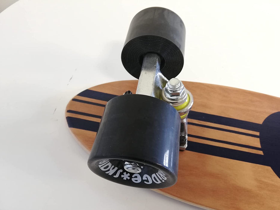 Ridge Skateboards Complete 55cm Maple Wooden Retro 22” Mini Cruiser Board