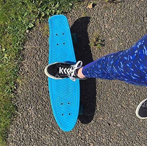 Ridge Skateboards Big Brother Retro Cruiser Skateboard 27" Board Blue