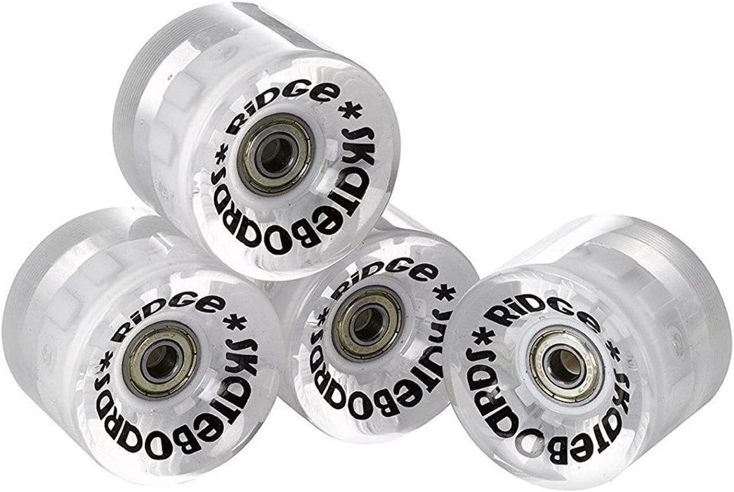 Ridge 70mm Wheels / LED White