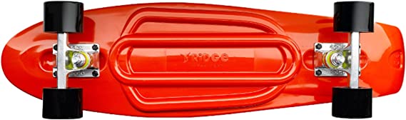 Ridge Skateboards Big Brother Retro Cruiser Skateboard 27" Board Burnt Orange