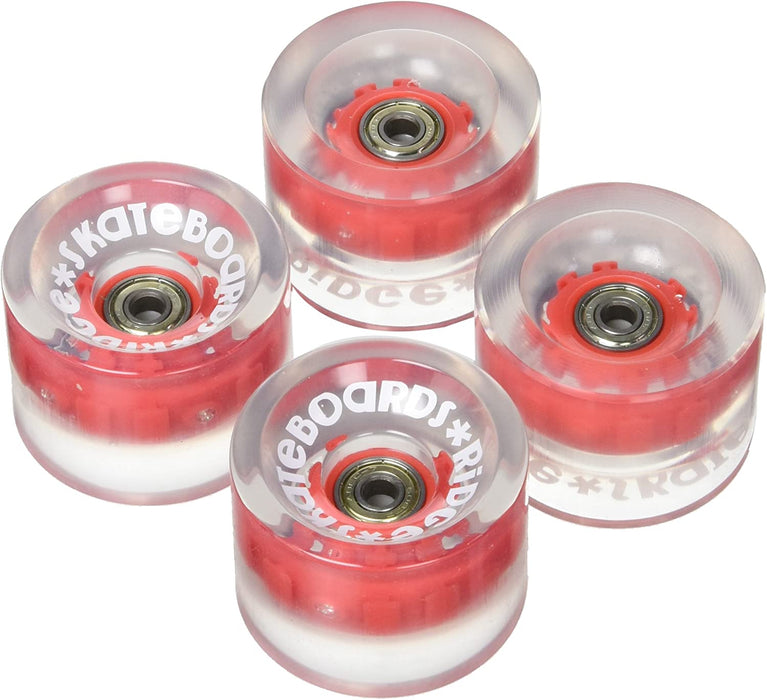 Ridge 70mm Wheels / LED Red