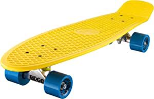 Ridge Skateboards Big Brother Retro Cruiser Skateboard 27" Board Yellow