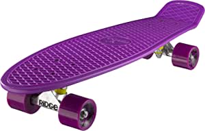 Ridge Skateboards Big Brother Retro Cruiser Skateboard 27" Board Purple