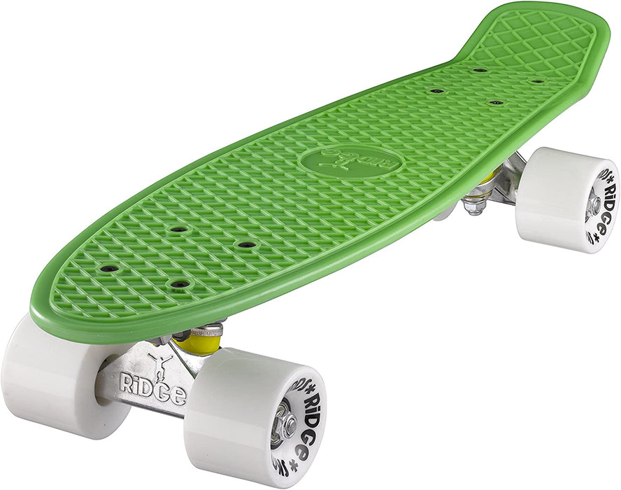 Ridge Retro 22" Green Board Mini Cruiser Board - UK Manufactured