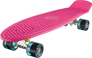 Ridge Skateboards Big Brother Retro Cruiser Skateboard 27" Board Pink