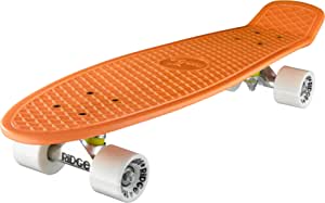Ridge Skateboards Big Brother Retro Cruiser Skateboard 27" Board Orange