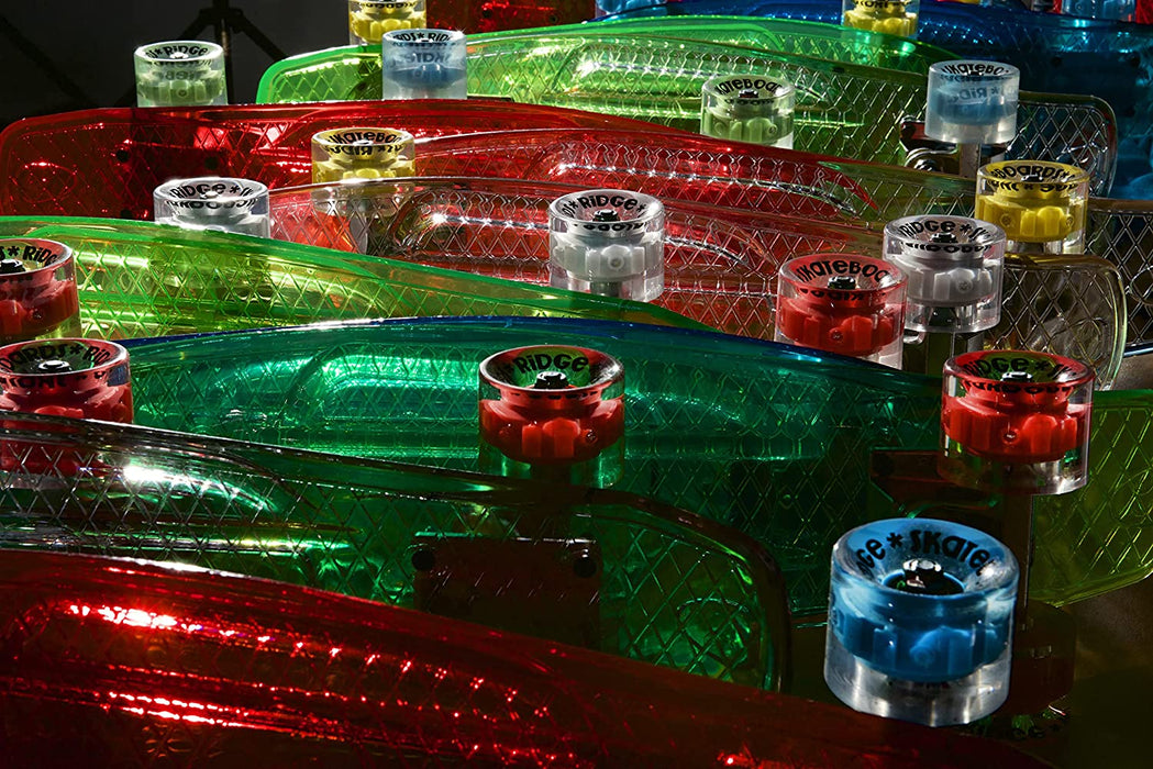 Ridge 70mm Wheels / LED Red