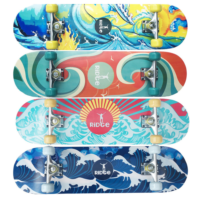 WHOLE SALE NEW WAVE 32” DOUBLE KICK MAPLE CONCAVE BOARD
