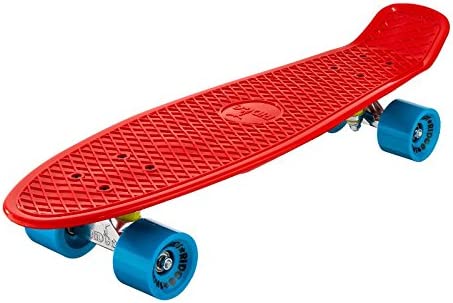 Ridge Skateboards Big Brother Retro Cruiser Skateboard 27" Board Red