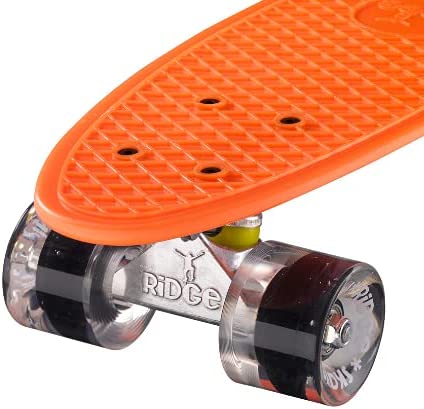 Ridge Retro 22" Orange Mini Cruiser Board - UK Manufactured