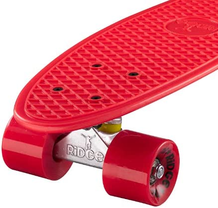 Ridge Retro 22" Board Red Mini Cruiser Board - UK Manufactured