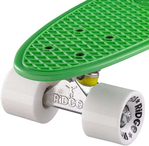 Ridge Retro 22" Green Board Mini Cruiser Board - UK Manufactured