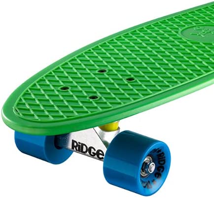 Ridge Skateboards Big Brother Retro Cruiser Skateboard 27" Board Green