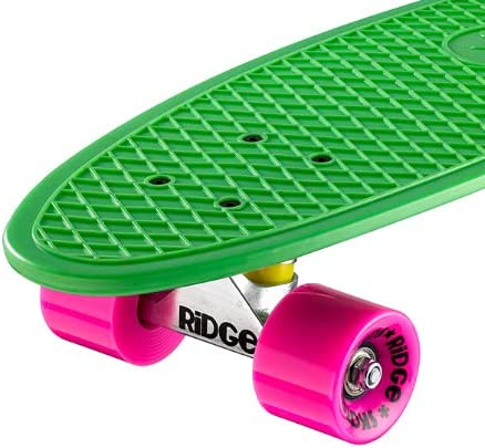 Ridge Skateboards Big Brother Retro Cruiser Skateboard 27" Board Green