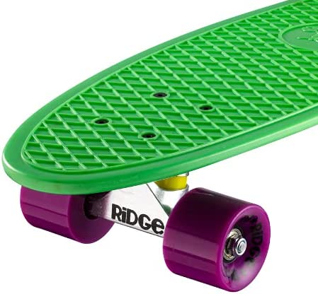 Ridge Skateboards Big Brother Retro Cruiser Skateboard 27" Board Green