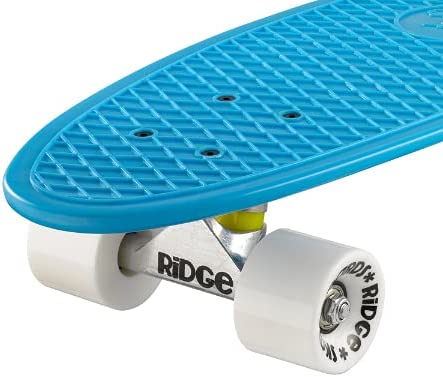 Ridge Skateboards Big Brother Retro Cruiser Skateboard 27" Board Blue