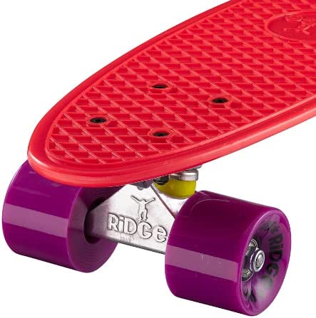 Ridge Retro 22" Board Red Mini Cruiser Board - UK Manufactured