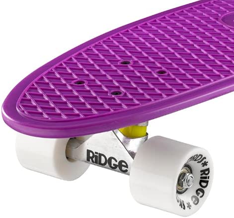 Ridge Skateboards Big Brother Retro Cruiser Skateboard 27" Board Purple