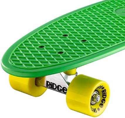 Ridge Skateboards Big Brother Retro Cruiser Skateboard 27" Board Green