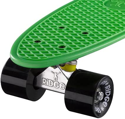 Ridge Retro 22" Green Board Mini Cruiser Board - UK Manufactured