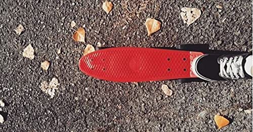 Ridge Retro 22" Board Red Mini Cruiser Board - UK Manufactured