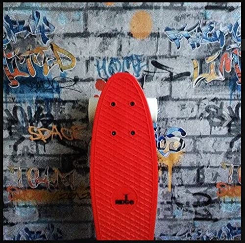 Ridge Retro 22" Board Red Mini Cruiser Board - UK Manufactured