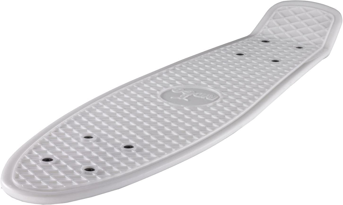 Ridge Skateboards 22" Mini Cruiser Deck White