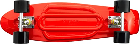 Ridge Skateboards Big Brother Retro Cruiser Skateboard 27" Board Red