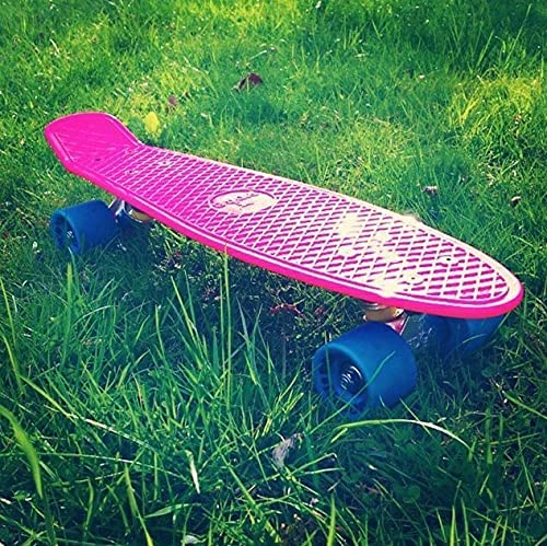 Ridge Retro 22" Board Pink Mini Cruiser Board - UK Manufactured