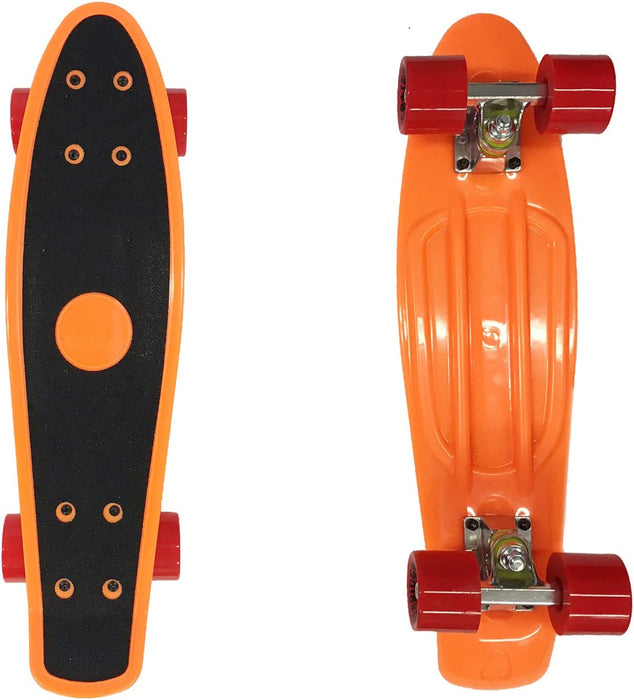 Ridge Skateboards Gripped 22" Gripped Board Orange Mini Cruiser