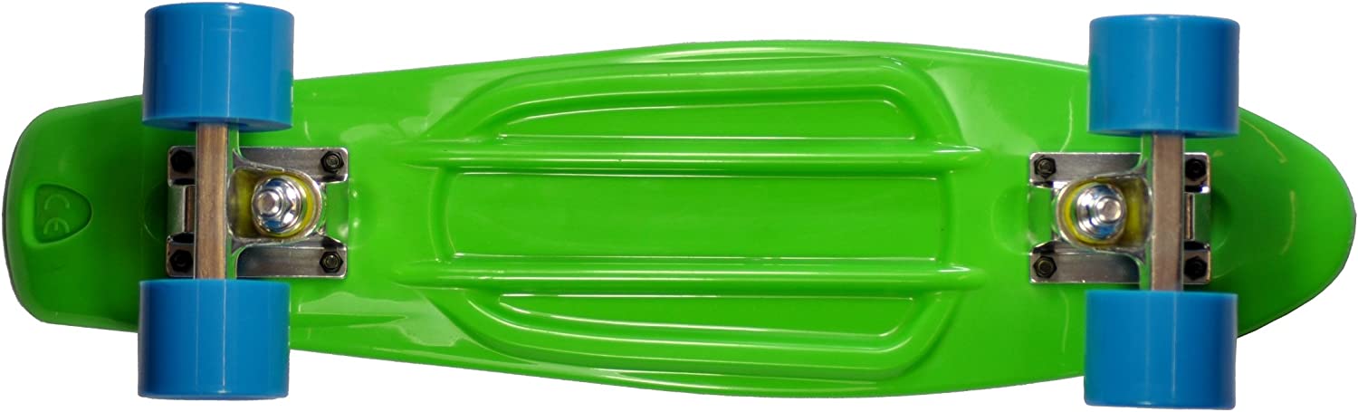 Ridge Retro 22" Green Board Mini Cruiser Board - UK Manufactured