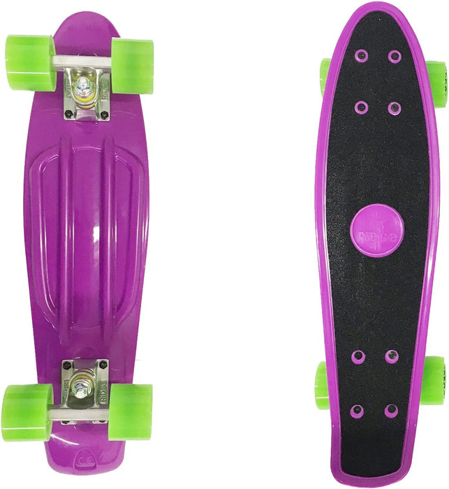 Ridge Skateboards Gripped 22" Gripped Board Purple Mini Cruiser