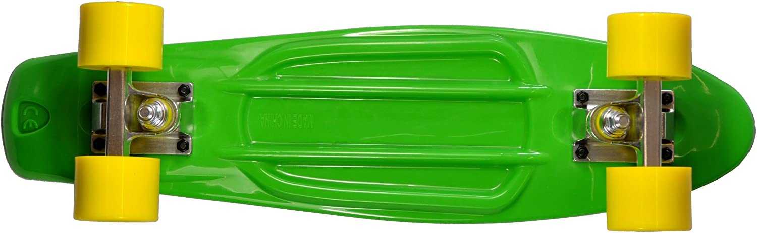 Ridge Retro 22" Green Board Mini Cruiser Board - UK Manufactured