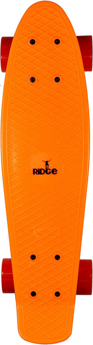 Ridge Retro 22" Orange Mini Cruiser Board - UK Manufactured