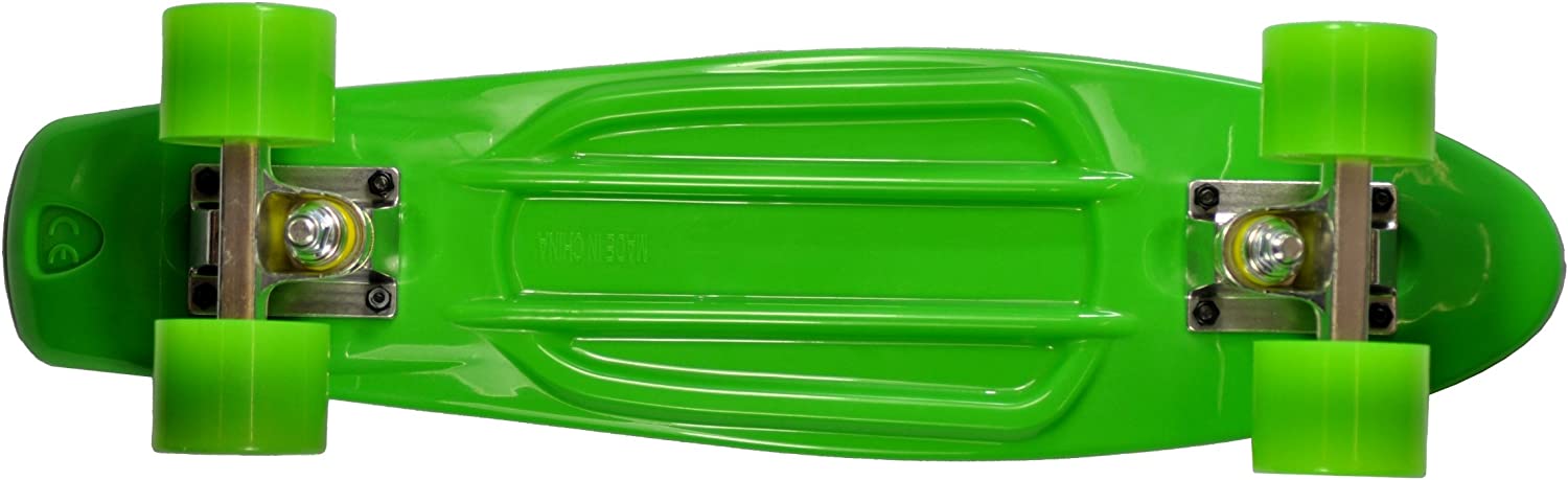 Ridge Retro 22" Green Board Mini Cruiser Board - UK Manufactured