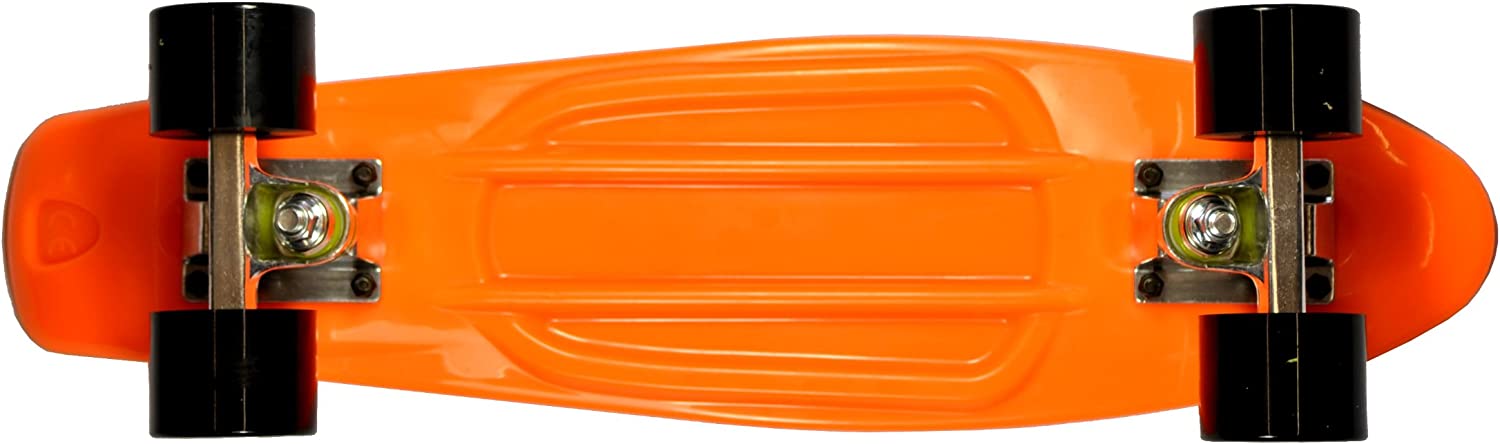 Ridge Retro 22" Orange Mini Cruiser Board - UK Manufactured