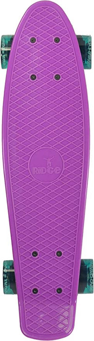 Ridge Skateboards Big Brother Retro Cruiser Skateboard 27" Board Purple