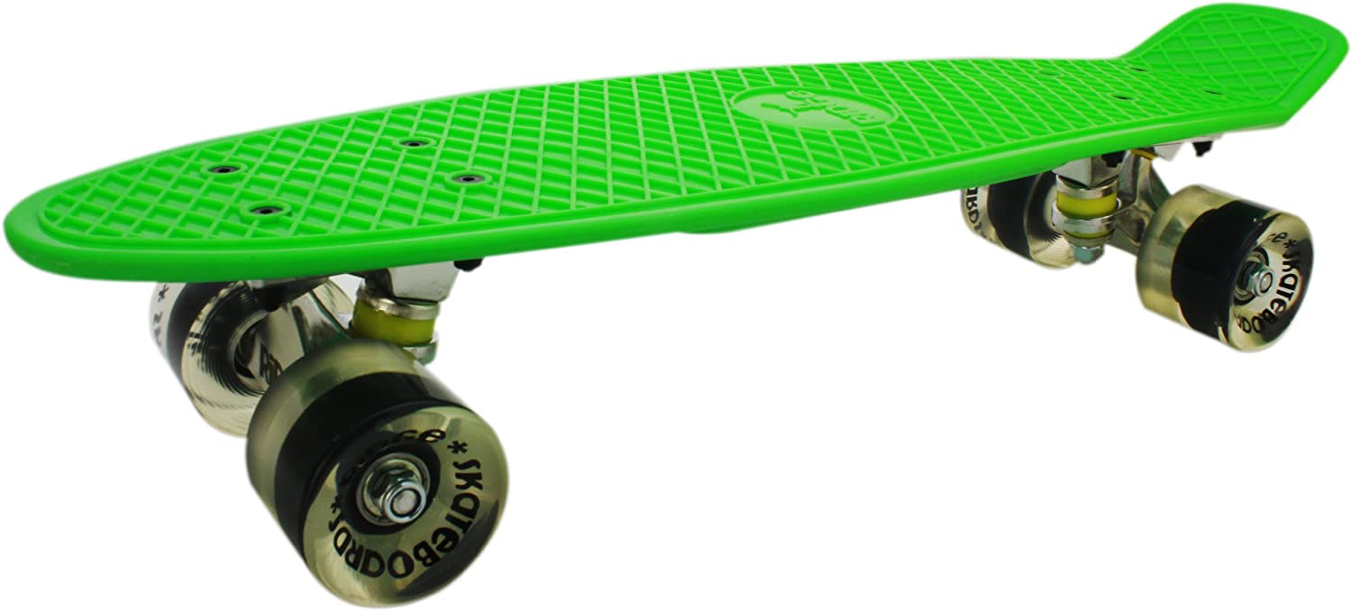 Ridge Retro 22" Green Board Mini Cruiser Board - UK Manufactured