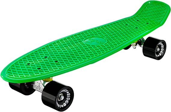 Ridge Skateboards Big Brother Retro Cruiser Skateboard 27" Board Green