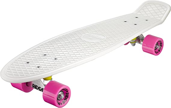 Ridge Skateboards Big Brother Retro Cruiser Skateboard 27" Board Glow