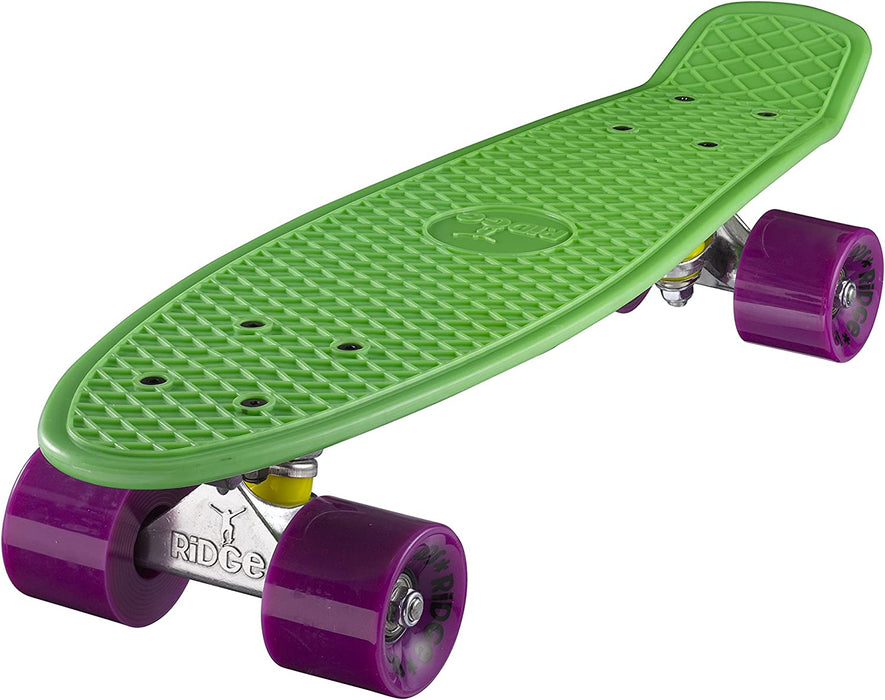 Ridge Retro 22" Green Board Mini Cruiser Board - UK Manufactured