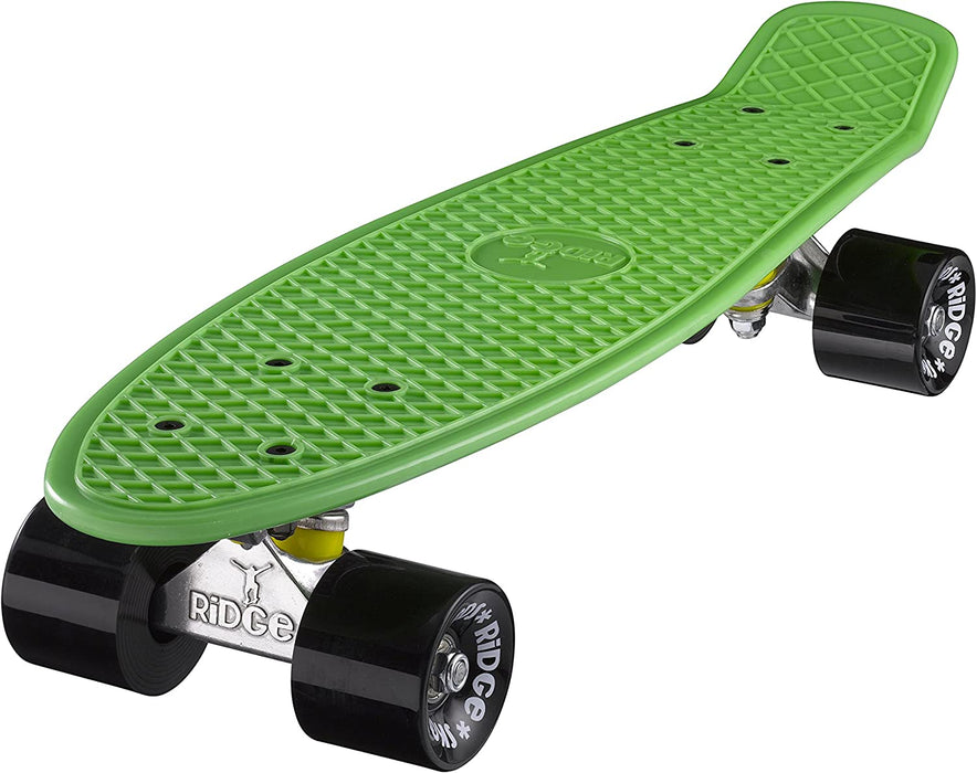 Ridge Retro 22" Green Board Mini Cruiser Board - UK Manufactured