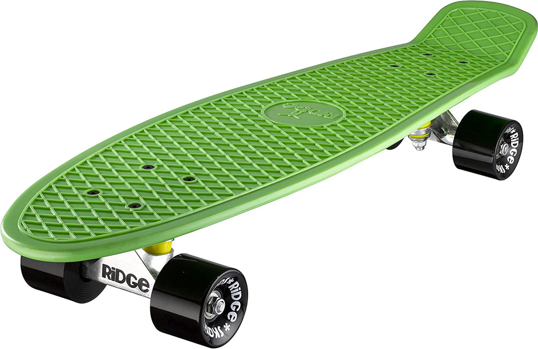 Ridge Skateboards Big Brother Retro Cruiser Skateboard 27" Board Green