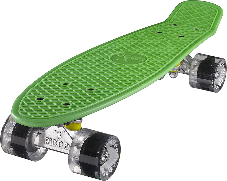 Ridge Retro 22" Green Board Mini Cruiser Board - UK Manufactured