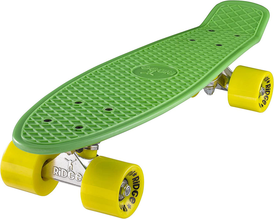 Ridge Retro 22" Green Board Mini Cruiser Board - UK Manufactured