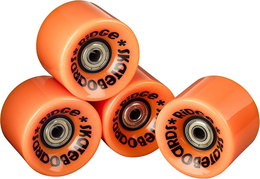 Ridge Skateboards Wheels Orange 70mm