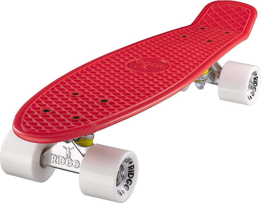 Ridge Retro 22" Board Red Mini Cruiser Board - UK Manufactured